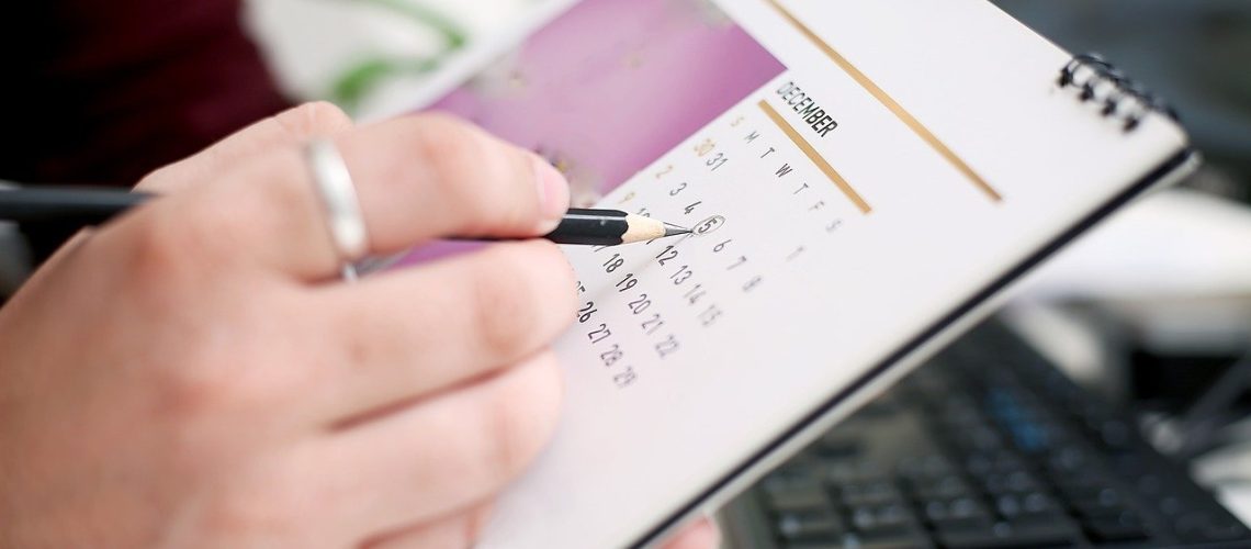 impresión de calendarios